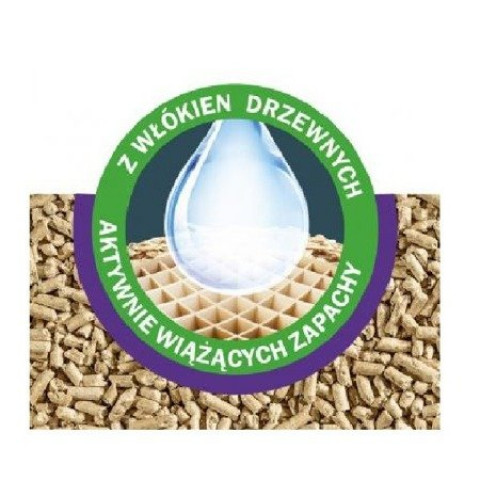 JRS Cat's Best Smart Pellets - drewniany żwirek dla kotów, zbrylający - 2x10 kg - Galeria zdjęcie 2