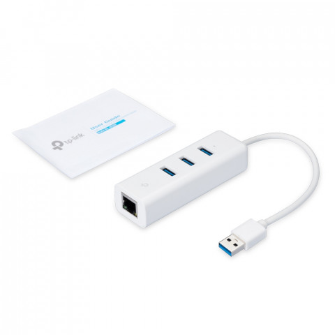 Karta sieciowa TP-Link UE330 (USB 3.0 1Gb/s RJ45) - Galeria zdjęcie 3