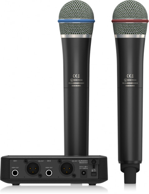 Behringer ULM302MIC - Mikrofon bezprzewodowy 2,4 GHz podwójny - Galeria zdjęcie 4