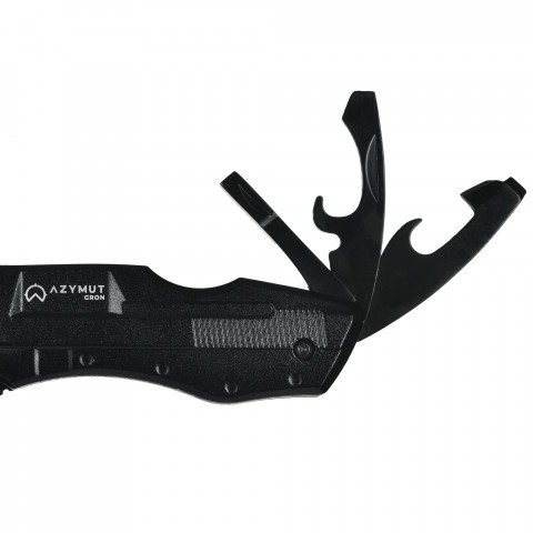 Multitool AZYMUT Gron - 11 narzędzi + 9 bitów + kabura (H-P224052) - Galeria zdjęcie 3