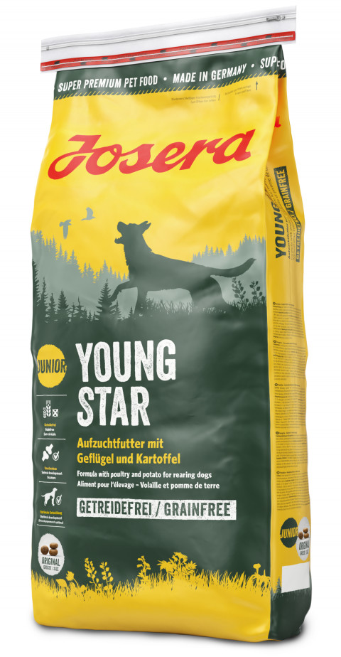JOSERA Young Star Junior - sucha karma dla psa - 12,5 kg + GRATIS! - Galeria zdjęcie 2