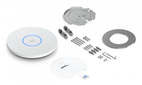 Acces Point Wi-Fi 7 Ubiquiti UniFi U7 PRO XG 2.4GHz(2 x 2)/5GHz(2 x 2)/6GHz(2 x 2) PoE+ 1x10G (U7-PRO-XG-EU) - Galeria zdjęcie 7