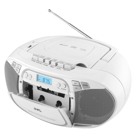 Radioodtwarzacz JVC RC-E451W Boombox white - Galeria zdjęcie 11