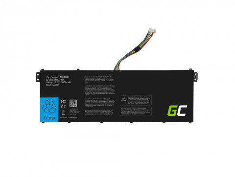 GREEN CELL BATERIA AC62 ACER 3600 MAH 15.2V - Galeria zdjęcie 3