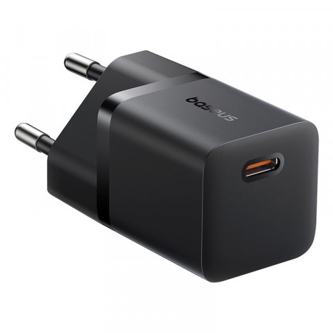 Ładowarka Baseus GaN5mini 1C 25W+kabel USB-C czarny - Galeria zdjęcie 3