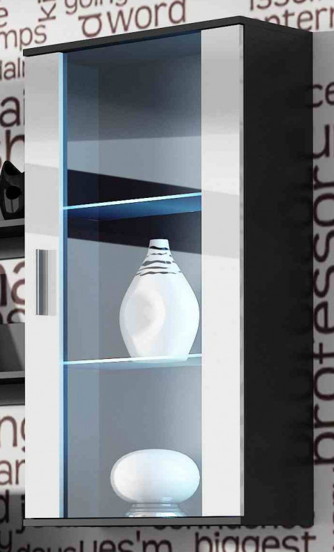 Zestaw meblowy SOHO 5 czarny/biały połysk - Galeria zdjęcie 3