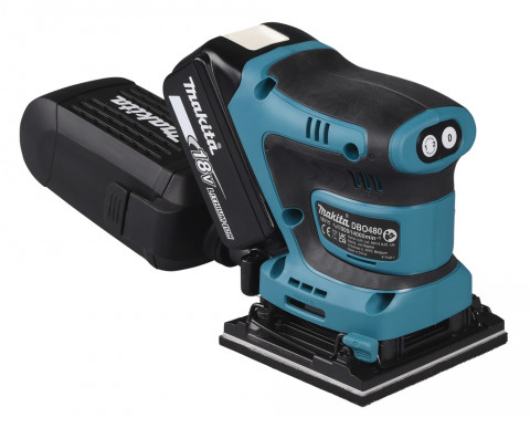 Szlifierka oscylacyjna bez aku 18V DBO480Z MAKITA - Galeria zdjęcie 7