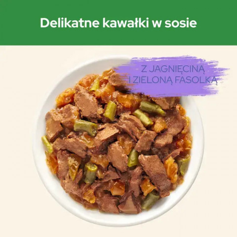 PURINA CAT CHOW Sterilised z jagnięciną i zieloną fasolką w sosie - mokra karma dla kota - 24x85 g - Galeria zdjęcie 6