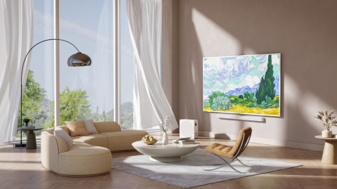 Telewizor TCL NXTFrame 55A300 PRO QLED 55'' 4K Ultra HD 144Hz Google TV Dolby Vision IQ Biały - Galeria zdjęcie 15