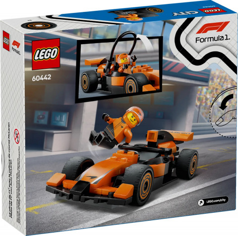 LEGO CITY 60442 F1 Kierowca i bolid McLaren - Galeria zdjęcie 2