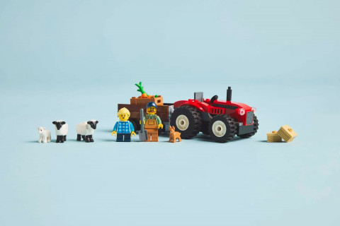 LEGO CITY 60461 Czerwony traktor z przyczepą i owcą - Galeria zdjęcie 8
