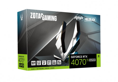 Karta graficzna ZOTAC GAMING GeForce RTX 4070 Ti SUPER AMP HOLO - Galeria zdjęcie 2
