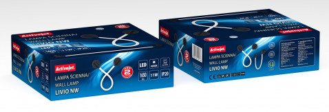 Lampa ścienna LED Activejet AJE-AJE-LIVIO NW - Galeria zdjęcie 13