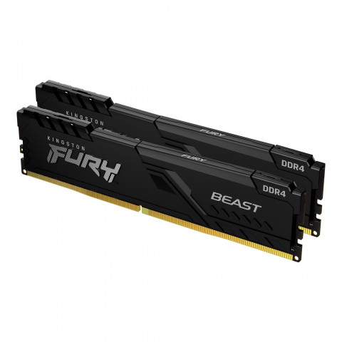 Kingston FURY DDR4 64GB (2x32GB) 3200MHz CL16 Beast Black (KF432C16BBK2/64) - Galeria zdjęcie 1