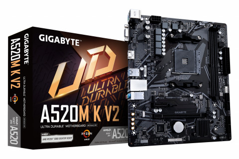 Płyta główna Gigabyte A520M K V2 - Galeria zdjęcie 1
