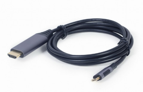 GEMBIRD ADAPTER USB TYP-C DO HDMI NA KABLU 1.8M - Galeria zdjęcie 2
