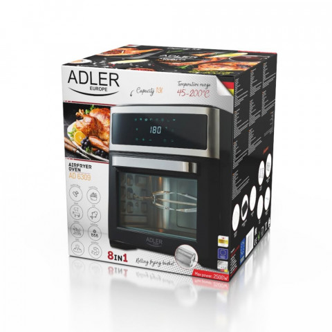 Piekarnik beztłuszczowy ADLER AD 6309 - Galeria zdjęcie 7