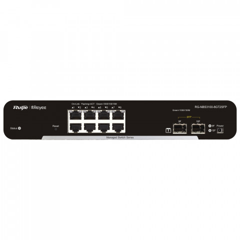 Switch Ruijie Reyee RG-NBS3100-8GT2SFP - Galeria zdjęcie 1