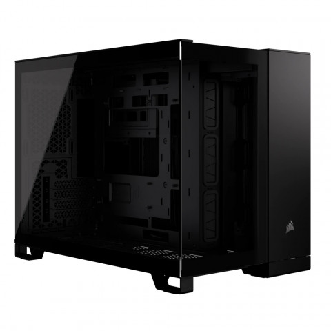 2500X Tempered Glass mATX Mid-Tower, Black - Galeria zdjęcie 9