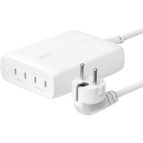 Ładowarka Belkin BoostCharge Pro 4-Port USB-C PD 3.1 GaN Charger 200W White - Galeria zdjęcie 1