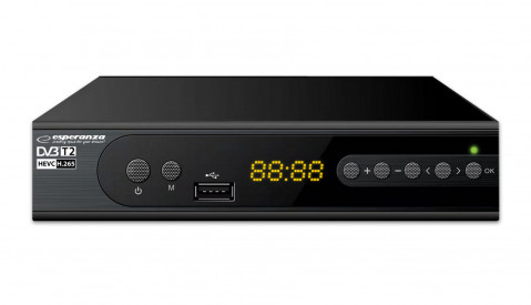 ESPERANZA TUNER DVB-T2 H.265/HEVC EV106P - Galeria zdjęcie 2