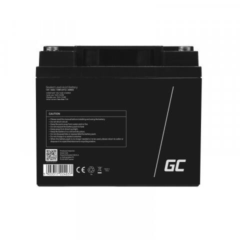 GREEN CELL AKUMULATOR ŻELOWY AGM23 12V 44AH - Galeria zdjęcie 2