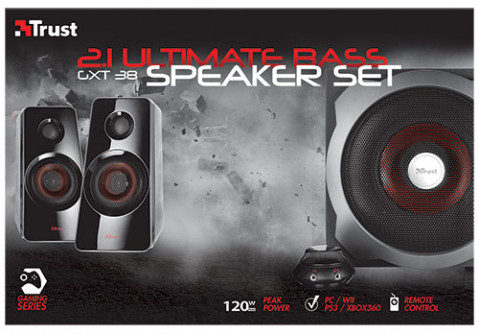 Głośniki TRUST GXT 38 2.1 Ultimate Bass (19023) - Galeria zdjęcie 5