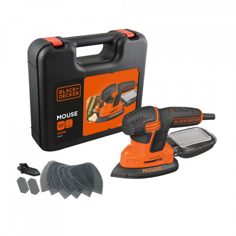 Szlifierka oscylacyjna 120W KA2500K-QS BLACK+DECKER - Galeria zdjęcie 1