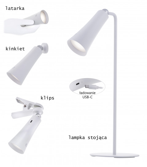 Lampka wielofunkcyjna LED Activejet AJE-IDA 4in1 - Galeria zdjęcie 22