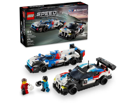LEGO Speed Champions 76922 Samochody wyścigowe BMW M4 GT3 & BMW M Hybrid V8 - Galeria zdjęcie 1