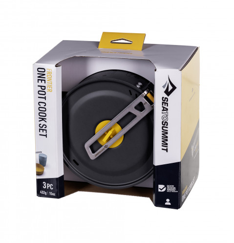 Zestaw garnków SEA TO SUMMIT Frontier UL 1P 3 Piece 2L Pot w/ M Bowl and Ins Mug - Galeria zdjęcie 10