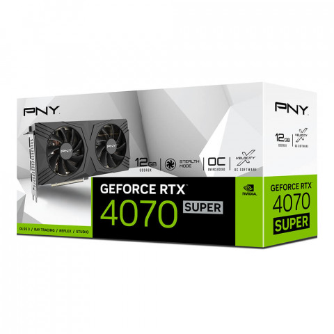 Karta graf. PNY GEFORCE RTX 4070 SUPER 12GB VERTO D - Galeria zdjęcie 3
