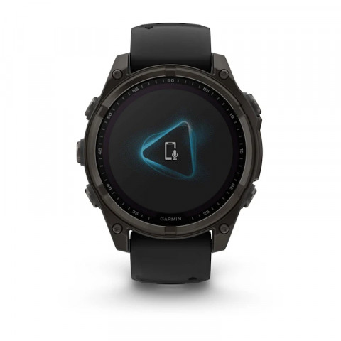Zegarek Garmin Fenix 8 Solar Sapphire Titanium Carbon Grey - Galeria zdjęcie 6