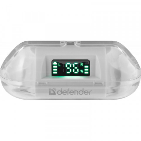 DEFENDER SŁUCHAWKI BLUETOOTH TWINS 916 BIAŁE - Galeria zdjęcie 3