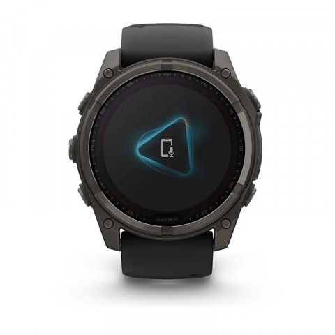 Zegarek Garmin Fenix 8 Solar Sapphire Titanium Carbon Grey DLC Black - Galeria zdjęcie 6