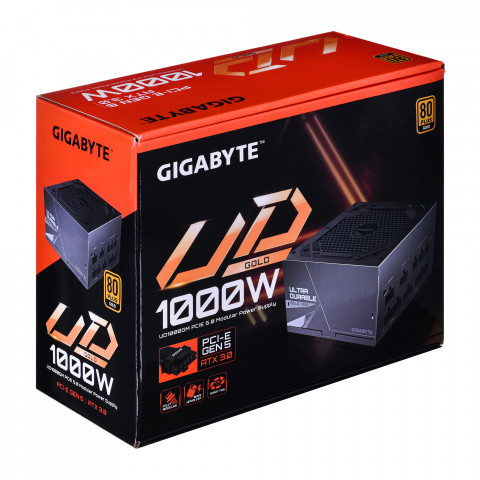 Zasilacz Gigabyte UD1000GM PG5 rev 2.0 1000W 80+ Gold - Galeria zdjęcie 6