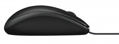 Mysz Logitech B100 optyczna, USB, czarna - Galeria zdjęcie 4