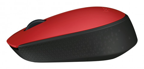 Mysz Logitech M171 bezprzewodowa, czerwona - Galeria zdjęcie 1