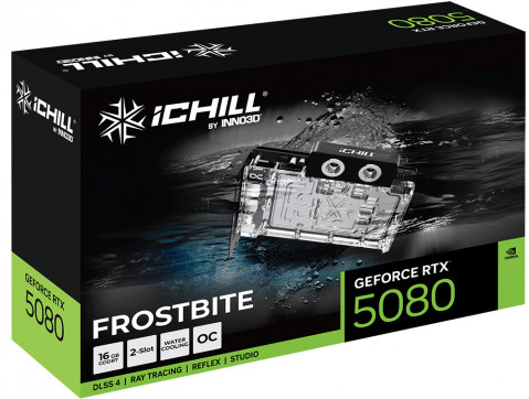 Karta graficzna INNO3D GeForce RTX 5080 ICHILL FROSTBITE (C50803-16D7X-1760FB) - Galeria zdjęcie 2