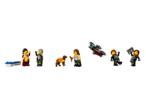 LEGO City 60414 Remiza strażacka z wozem strażackim - Galeria zdjęcie 8