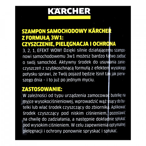Karcher Szampon samochodowy 3in1 6.295-750.0 - Galeria zdjęcie 3
