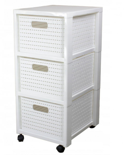 ROTHO Country biały - regał - 71,2 x 32,5 x 37,5 cm - Galeria zdjęcie 1
