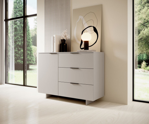 Komoda 1D3S ALMA 120x41,5xH90 kaszmir - Galeria zdjęcie 3