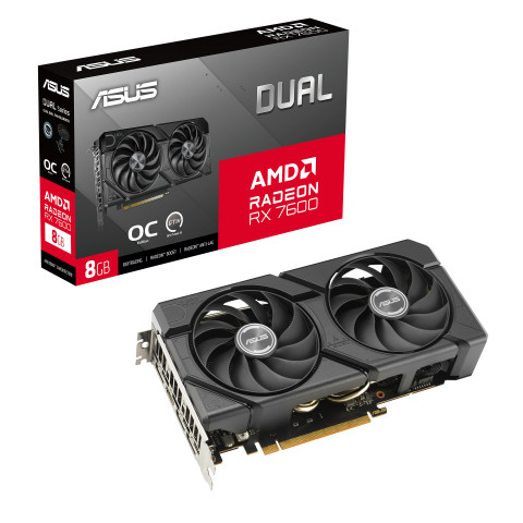 Karta graficzna ASUS Dual Radeon RX 7600 EVO OC 8GB GDDR6 (90YV0LD0-M0NA00) - Galeria zdjęcie 12