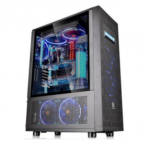 Obudowa Thermaltake Core X71 Full Tower USB3.0 Tempered Glass - Black - Galeria zdjęcie 24