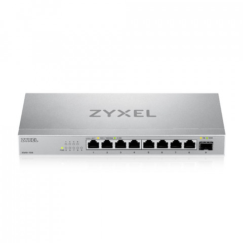 Switch Zyxel XMG-108 9p Unmanaged Multigigabit - Galeria zdjęcie 3