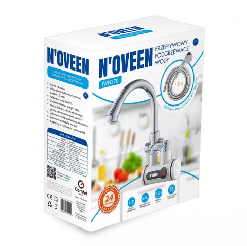 Przepływowy podgrzewacz wody NOVEEN IWH370 - Galeria zdjęcie 3