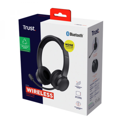 Słuchawki Trust AYDA WIRELESS ENC (25463) - Galeria zdjęcie 7