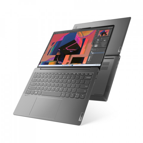 Lenovo Yoga Slim 6 14IRH8 i5-13500H 14" WUXGA OLED 400nits Glossy 60Hz 16GB Soldered LPDDR5x 5200 SSD512 Intel Iris Xe Graphics Win11 Storm Grey - Galeria zdjęcie 15