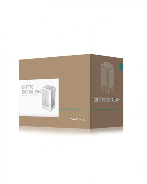 Obudowa DeepCool CH170 DIGITAL WH - Galeria zdjęcie 6